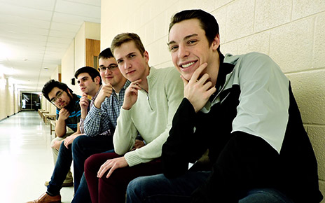 Members of the MU debate team.