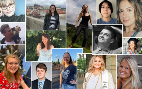 Collage of MU Writing Center tutors