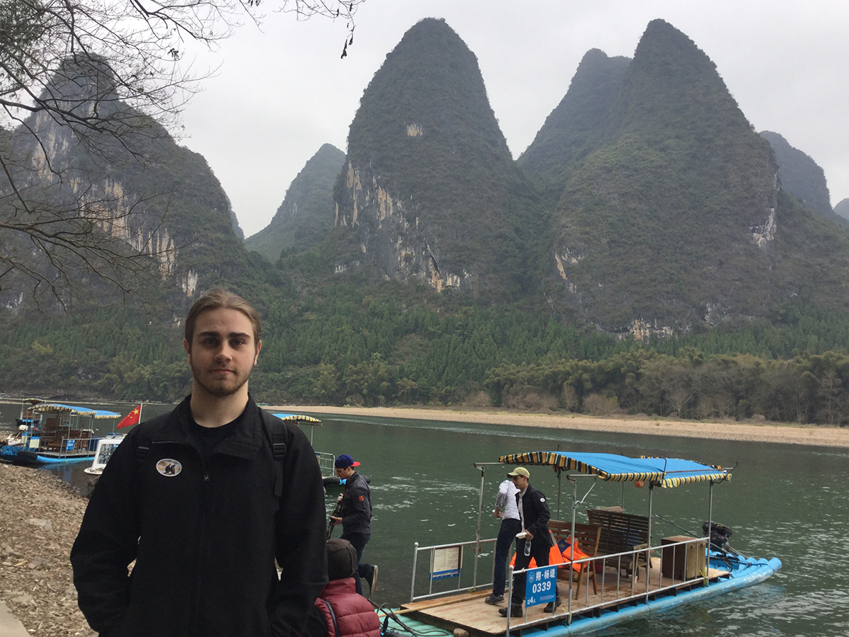 August Hemmerla has studied in Ecuador and China
