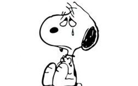 sad Snoopy